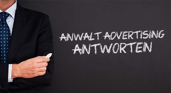 Fragen und Antworten FAQ zur Anwalt Advertising Agentur